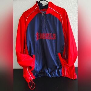 Vintage Los Angeles Anaheim Angels Baseball Jacket MLB Genuine Merchandise XXL